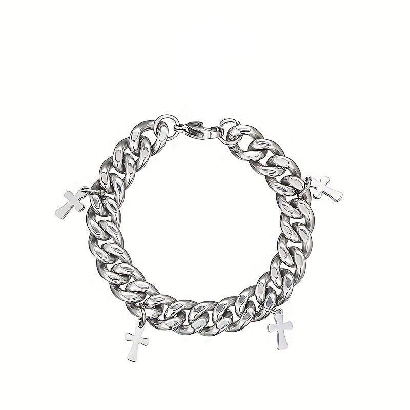 Metaphysical Bracelet Titanium Steel Cross Bracelet