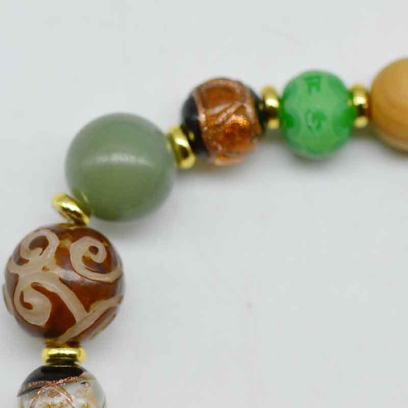 Feng shui bracelet five elements luck bracelet bodhi seed bracelet